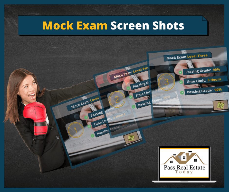 Mock Exam Screen Shots