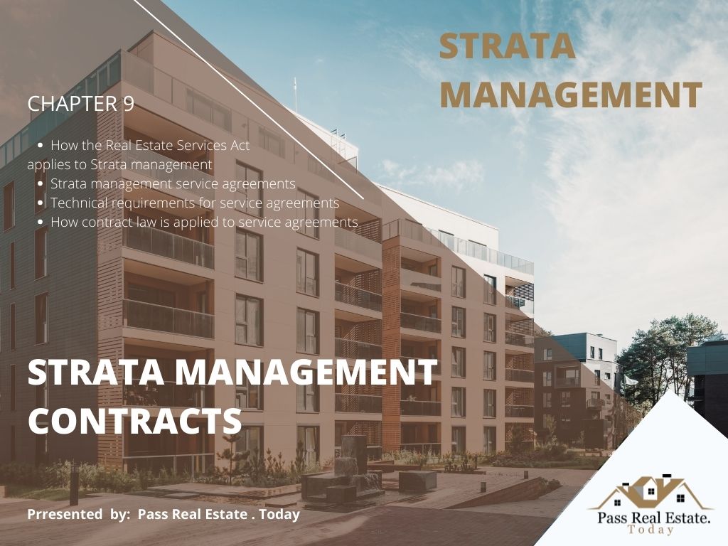 STRATA MANAGEMENT CONTRACTS