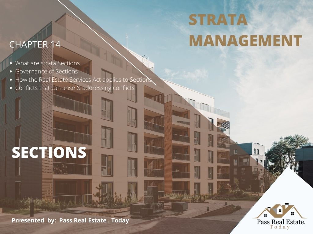 STRATA PROPERTY SECTIONS