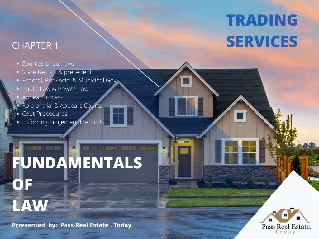Trading Services | Fundamentals Of Law